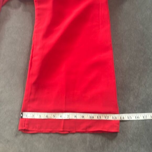 Women’s Red Chiffon 3 Piece Pants Suit Mother of the Bride Plus Size 20W NEW - Picture 12 of 15